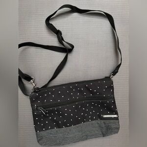 Dakine Black and Gray Crossbody Bag